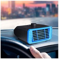 Aiperq - 120 w tragbarer Auto-Heizungs-Defroster, 12 v Auto-Heizungs-Kühlventilator, Fenster-Defroster, blau von AIPERQ