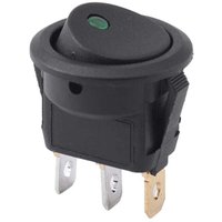 Aiperq - 12V spst on/off Runder elektrischer Schalter für Auto Van Armaturenbrett Boot Beleuchtung a von AIPERQ