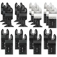 20er-Pack universelle professionelle oszillierende Sägeblätter für Multifunktionswerkzeuge mit Schnellverschluss von Fein Multimaster, Ryobi, von AIPERQ