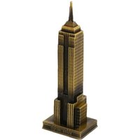 22 cm Dekoration Modell Bronze Empire State Building Amerikanischen Metall Figurine Welt Berühmte Wahrzeichen Architektur von AIPERQ