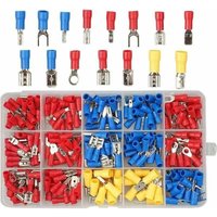 280-teiliges Sortiment an isolierten elektrischen Anschlussklemmen – Isolierte Crimpzange – Isolierte Kabelverbinder – Sortiment an elektrischen von AIPERQ