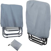 2er-Pack Gartenstuhl-Bezüge, wasserdicht, winddicht, UV-beständig, 210D Oxford-Gewebe, Klappstuhl-Bezug mit Aufbewahrungstasche für 2er-Pack Gartenstuhl-Bezüge, wasserdicht, winddicht, UV-beständig, 210D Oxford-Gewebe, Klappstuhl-Bezug mit Aufbewahrungstasche für von AIPERQ