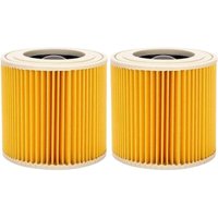 2er Pack Patronenfilter für Kärcher WD3 Premium, WD2, WD3, WD3P, MV2, MV3 - WD3 Filter - Ersatzfilter für Kärcher Staubsauger 6.414-552.0/64145520 2er Pack Patronenfilter für Kärcher WD3 Premium, WD2, WD3, WD3P, MV2, MV3 - WD3 Filter - Ersatzfilter für Kärcher Staubsauger 6.414-552.0/64145520 von AIPERQ