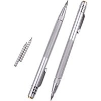 2er-Pack Wolframkarbid-Marker, Aluminium-Gravierstift mit Clip und Magnet 2er-Pack Wolframkarbid-Marker, Aluminium-Gravierstift mit Clip und Magnet von AIPERQ