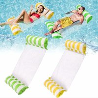 2er-Pack aufblasbare Pool-Hängematten, 4-in-1 aufblasbare Pool-Schwimmhilfe (Sattel, Stuhl, Hängematte, Drifter), Wasserhängematte, schwimmender von AIPERQ