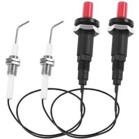 Aiperq - 2er Set Piezoanzünder Gasanzünder Piezozündnadel Piezozündung Piezozündung Piezozündung Zündung für Gasgrill Drehspieß Gasheizer Aiperq - 2er Set Piezoanzünder Gasanzünder Piezozündnadel Piezozündung Piezozündung Piezozündung Zündung für Gasgrill Drehspieß Gasheizer von AIPERQ