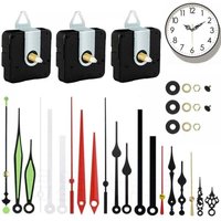 3 Stück Uhrwerk Uhrwerk Uhrwerk Uhrwerk Batterie Lautlos Wanduhr System Uhrzeiger Pendelwerk 3 Stück Uhrwerk Uhrwerk Uhrwerk Uhrwerk Batterie Lautlos Wanduhr System Uhrzeiger Pendelwerk von AIPERQ