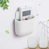 3er-Packung Wandmontierte Fernbedienungs-Aufbewahrungsbox, Clutter Organizer, Telefon-Ladestation, Hängender Aufbewahrungsbehälter 3er-Packung Wandmontierte Fernbedienungs-Aufbewahrungsbox, Clutter Organizer, Telefon-Ladestation, Hängender Aufbewahrungsbehälter von AIPERQ
