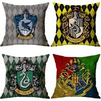 4 Stück Harry Potter Feuerkelch Leinen Kissenbezug Print Überwurf Kissenbezug Kissenbezug Home Sofa Bett Dekor 45x45cm 4 Stück Harry Potter Feuerkelch Leinen Kissenbezug Print Überwurf Kissenbezug Kissenbezug Home Sofa Bett Dekor 45x45cm von AIPERQ