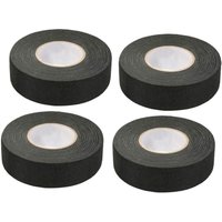 4 Stück schwarzes Auto-Klebeband (1,5 cm x 15 m) – Auto-Gewebeband, Hochtemperatur-Klebeband, strapazierfähiges schwarzes Klebeband, Gewebeband, von AIPERQ