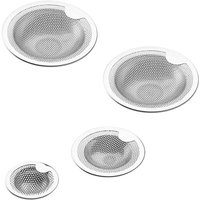 4er-Set Küchenspülfilter, Edelstahl, Abtropffläche für Küchenspüle, Anti-Verstopfungs-Filter von AIPERQ