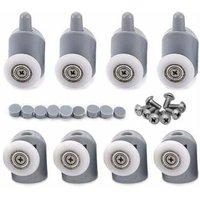 8 Pcs 23mm Dusche Tür Roller Räder Räder Schiebe Badezimmer Tür Rollen 8 Pcs 23mm Dusche Tür Roller Räder Räder Schiebe Badezimmer Tür Rollen von AIPERQ