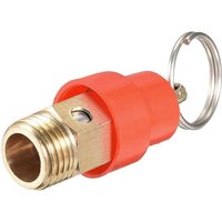 Aiperq - 1/4 120PSI Luftkompressor-Sicherheitsventil, Messing-Luftkompressor-Sicherheitsventil von AIPERQ