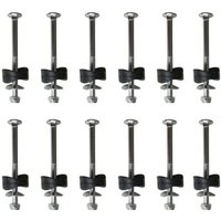 Aiperq 12 Stück Trampolin-Abstandshalter mit Schrauben zur Befestigung des Trampolins – Trampolin-Ersatzzubehör Aiperq 12 Stück Trampolin-Abstandshalter mit Schrauben zur Befestigung des Trampolins – Trampolin-Ersatzzubehör von AIPERQ