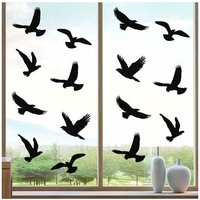 Aiperq - 20 Stück Antikollisions-Warnaufkleber für Fenster und Glastüren, Vogelschutz von AIPERQ