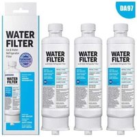 Aiperq 3er-Pack Ersatz-Kühlschrank-Wasserfilter DA97-17376B DA97-08006C HAF-QIN HAF-QIN/EXP für Samsung-Mehrtür-Kühlschränke von AIPERQ