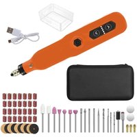 Aiperq - 65-teiliges Zubehör, 3,7 v kabelloses Multifunktions-Rotationswerkzeug, 16.000 U/min max., Mini-Akku-Bohrmaschine mit LED-Licht, Polieren, Aiperq - 65-teiliges Zubehör, 3,7 v kabelloses Multifunktions-Rotationswerkzeug, 16.000 U/min max., Mini-Akku-Bohrmaschine mit LED-Licht, Polieren, von AIPERQ