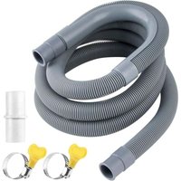 Aiperq - Ablaufschlauch Ablaufschlauchverlängerung Ablaufschlauchverbinder Waschmaschine Ablaufschlauch Wäschetrockner Ablaufschlauch (2m) von AIPERQ