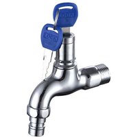 Aiperq - Diebstahlsicherer Außenwasserhahn, Diebstahlsicherer Messingwasserhahn, Abschließbarer Außenwasserhahn, für Waschmaschine im Garten Aiperq - Diebstahlsicherer Außenwasserhahn, Diebstahlsicherer Messingwasserhahn, Abschließbarer Außenwasserhahn, für Waschmaschine im Garten von AIPERQ