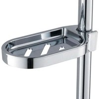 Aiperq - Duschregal ohne Bohren, Seifenhalter für Duschstange für Badezimmer (Durchmesser des Installationslochs 25 mm) von AIPERQ