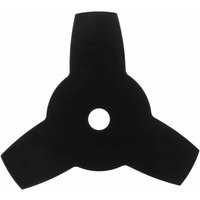 Freischneider Rasentrimmerkopf Messer Schneidklinge 3 Zähne 3T Universal Garten Rasenmäherklinge Schwarz (Innendurchmesser: 25,4 mm) - Aiperq von AIPERQ