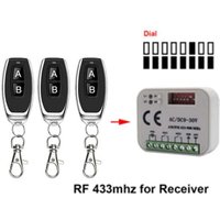 Aiperq - Garagentor-Fernbedienung 433 868 MHz rx Multi 300-900 MHz ac/dc 9-30 v Fernbedienung von AIPERQ