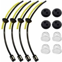 Kraftstoffleitung mit Filter, Universal-Kraftstofffilter-Kit, Kraftstoffleitung für Freischneider, Rasenmäher-Kraftstoffleitungen mit Primer-Birne, von AIPERQ