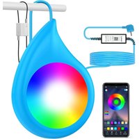 Aiperq - LED-Poollicht für Aufstellpools, 10 w intelligente LED-Hängelampe, mehrere Lichteffekte, APP-gesteuert, Zeit-/Musiksynchronisation, IP68 von AIPERQ