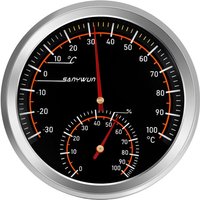 Aiperq - Mini Thermometer Hygrometer Innen Hygrometer Zigarrenkiste Musikinstrument Weinschrank Luftfeuchtigkeit von AIPERQ