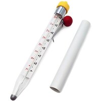 Aiperq - Süßigkeitenthermometer mit Glasclip, Lebensmittelthermometer mit sofortiger Anzeige, Küchenthermometer zum Kochen von AIPERQ