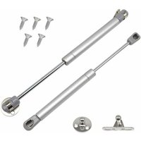 Tigrezy 2er-Pack Gasfeder, 60N/6kg Möbel-Gasfeder-Stoßdämpfer, Soft-Close-Scharniere, hydraulische Gasfeder, Schrank-Gasfeder für Küchenschränke (2, von AIPERQ