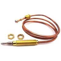 Aiperq - Universelles 600-mm-Gas-Thermoelement zur Verwendung auf Grill- oder Feuerstellenheizungen, M8x1-Endkappe und Kopfende Aiperq - Universelles 600-mm-Gas-Thermoelement zur Verwendung auf Grill- oder Feuerstellenheizungen, M8x1-Endkappe und Kopfende von AIPERQ