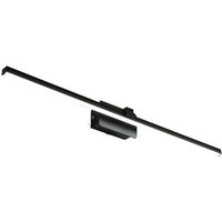 Badezimmer-Wandleuchte, Aluminium, integrierte LED, 8 W, mattiertes Chrom, Opal. Badezimmer-Wandleuchte, Aluminium, integrierte LED, 8 W, mattiertes Chrom, Opal. von AIPERQ