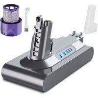 Batterie de remplacement pour aspirateur Dyson V10 - 25,2V - 3900mAh - V10 Animal SV12 - V10 Absolute - V10 Motörhead - V10 Fluffy - V10 Total Clean Batterie de remplacement pour aspirateur Dyson V10 - 25,2V - 3900mAh - V10 Animal SV12 - V10 Absolute - V10 Motörhead - V10 Fluffy - V10 Total Clean von AIPERQ