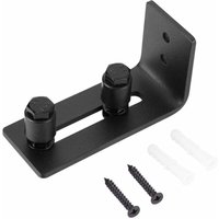 Bodenführung für Schiebetüren, Bodenführung für Türen, Bodenschiene für Scheunentore, verstellbare Bodenführung aus Karbonstahl zur Wandmontage mit von AIPERQ