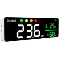 Détecteur 3 en 1 Son Mètre Numérique Mesure Bruit Décibel Température Humidité Grand Écran Blanc Détecteur 3 en 1 Son Mètre Numérique Mesure Bruit Décibel Température Humidité Grand Écran Blanc von AIPERQ