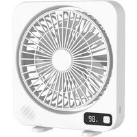 Aiperq - Digitalanzeige kleiner elektrischer Ventilator Zirkulation großer Wind Tischventilator Schlafsaal elektrischer Ventilator Büroschreibtisch Aiperq - Digitalanzeige kleiner elektrischer Ventilator Zirkulation großer Wind Tischventilator Schlafsaal elektrischer Ventilator Büroschreibtisch von AIPERQ