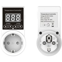 Digitaler Temperaturregler Thermostat-Ausgänge: Heizungsthermostat NTC-Sonde für Heizgeräte Gewächshauskühlung Digitale Thermostat-Ausgänge von AIPERQ