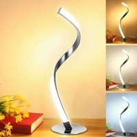 Dimmbare LED-Nachttischlampe, Touch-Tischlampe (Warmweiß/Weißes Licht/Neutrales Licht), Moderne LED mit 3 Helligkeitsstufen, Dekorative Lampe für von AIPERQ