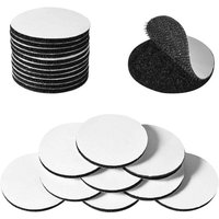 Doppelseitige Rubbelaufkleber 20 Paar - Extra Stark Doppelseitig Klebend - Selbstklebender Streifen - Streifen mit Ultra Stark Klebender Schwarzer von AIPERQ