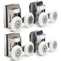 Duschtürrollen Duschrollen Schiebetür 23mm Ersatzlager Nylon Zinklegierung Duschtürrollen Duschrollen Schiebetür 23mm Ersatzlager Nylon Zinklegierung von AIPERQ