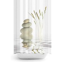 Duschvorhang, 120 x 200 cm, Digitaldruck, modernes Design, wasserdichtes Polyestergewebe, waschbar, schimmelresistent, inklusive Haken Duschvorhang, 120 x 200 cm, Digitaldruck, modernes Design, wasserdichtes Polyestergewebe, waschbar, schimmelresistent, inklusive Haken von AIPERQ