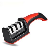 Aiperq - Easy Sharp 3-stufiger Schärfer – für Küchenmesser – professionelles Ergebnis/ergonomisches Design – Keramikstein/Wolframkarbid/Diamant – Aiperq - Easy Sharp 3-stufiger Schärfer – für Küchenmesser – professionelles Ergebnis/ergonomisches Design – Keramikstein/Wolframkarbid/Diamant – von AIPERQ