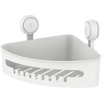 Eckdusche mit Saugnapf Kein Bohren erforderlich Tragkraft 10kg Duschablage von AIPERQ