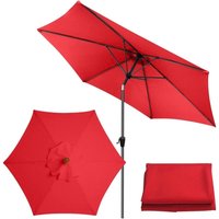 Ersatzbezug für Markttischschirm, Tisch und Sonnenschirm - 8 Streben - 3 m - wasserdicht - UV-beständig - Rot Ersatzbezug für Markttischschirm, Tisch und Sonnenschirm - 8 Streben - 3 m - wasserdicht - UV-beständig - Rot von AIPERQ
