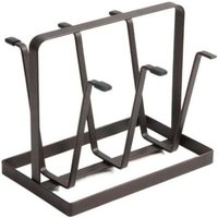 Flaschenabtropfgestell, Metallhalter für 6 Tassen, Silikon-Schutzhaken, rutschfest, Flaschentrockengestell, Halter für Gläser und Kaffeetassen von AIPERQ