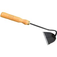 Gartenhacke, Mini-Bodenhacke, tragbares Handlockerungswerkzeug aus Stahl mit Holzgriff, Gartenwerkzeug zum Gärtnern, Jäten und Graben von AIPERQ