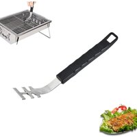 Grillzange aus Stahl – 28 cm hitzebeständiger Griff für Grills aus Stahl/Gusseisen, universelles Zubehör für Grillen, Garten & Camping Grillzange aus Stahl – 28 cm hitzebeständiger Griff für Grills aus Stahl/Gusseisen, universelles Zubehör für Grillen, Garten & Camping von AIPERQ