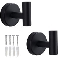 Handtuchhaken, Badezimmerhaken, SUS 304 Edelstahl, robuste Wandhaken für Badezimmer, Bademantelhaken, Wandhaken, Handtuchhaken, 2er-Pack Handtuchhaken, Badezimmerhaken, SUS 304 Edelstahl, robuste Wandhaken für Badezimmer, Bademantelhaken, Wandhaken, Handtuchhaken, 2er-Pack von AIPERQ