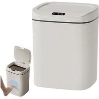 Intelligenter Mülleimer – automatischer Sensor, elektrisch, berührungslos, großes Fassungsvermögen, mit Deckel für Badezimmer, Schlafzimmer und Büro Intelligenter Mülleimer – automatischer Sensor, elektrisch, berührungslos, großes Fassungsvermögen, mit Deckel für Badezimmer, Schlafzimmer und Büro von AIPERQ